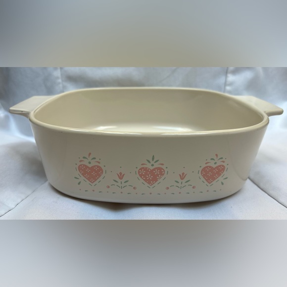 Corningware Forever Yours Vintage 2 liter Casserole Baking Serving Dish A-2-B - Picture 7 of 11